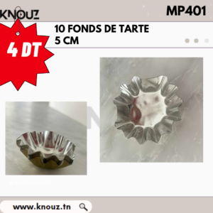 10 FONDS DE TARTE 5 CM