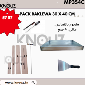 PACK BAKLEWA 30 X 40 CM