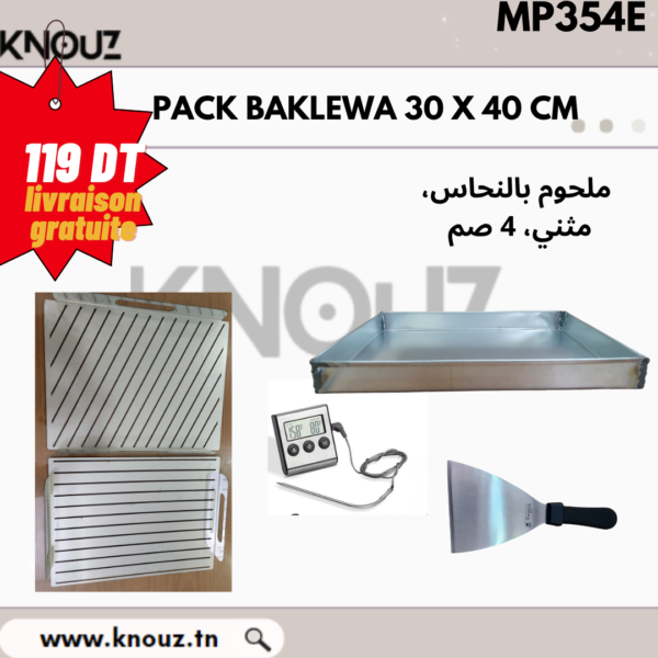 PACK BAKLEWA 30 X 40 CM