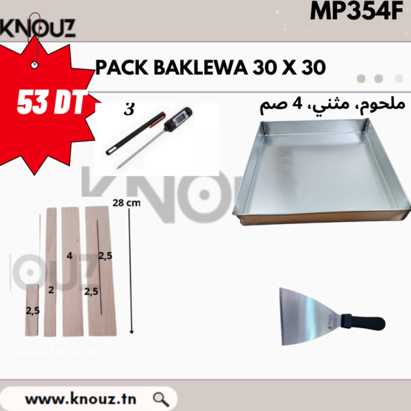 PACK BAKLEWA 30 X 30