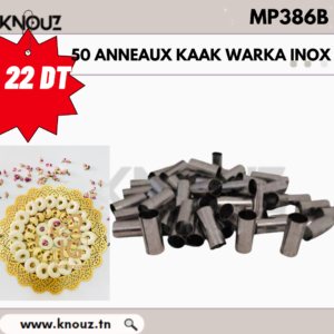 50 ANNEAUX KAAK WARKA INOX